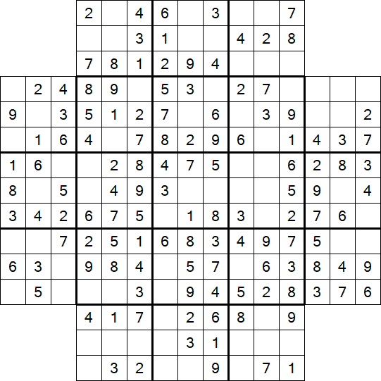 Flower Sudoku - Easy