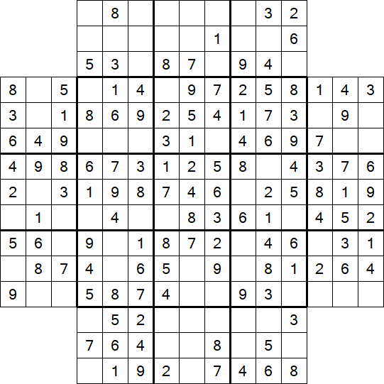 Flower Sudoku - Easy