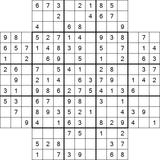 Flower Sudoku - Easy