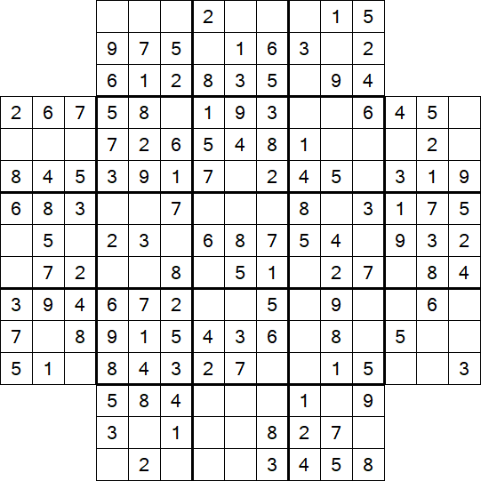 Flower Sudoku - Easy