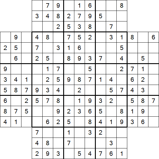 Flower Sudoku - Easy