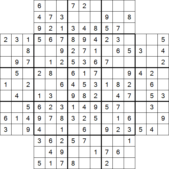 Flower Sudoku - Easy