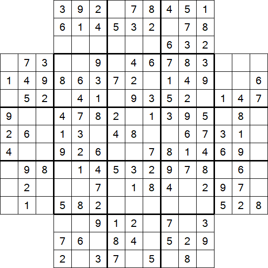 Flower Sudoku - Easy