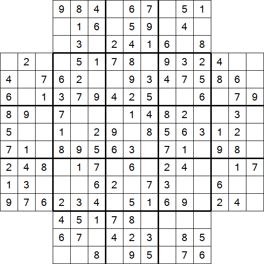 Flower Sudoku - Easy