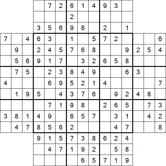 Flower Sudoku - Einfach