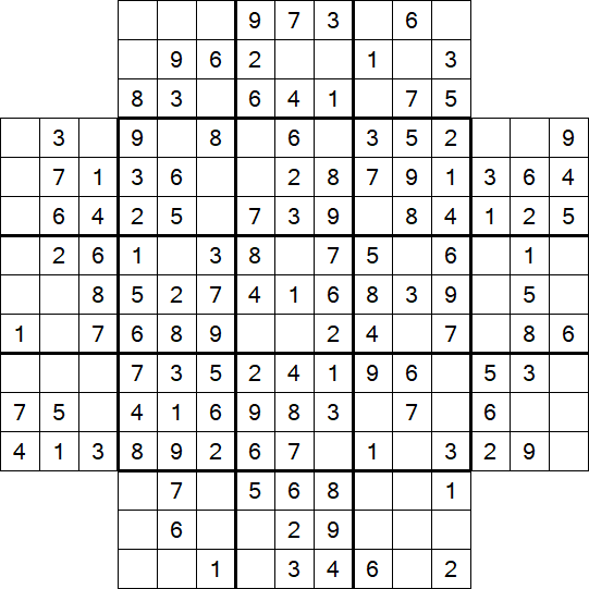 Flower Sudoku - Easy