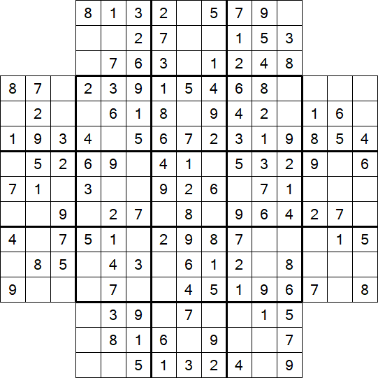 Flower Sudoku - Einfach