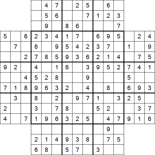 Flower Sudoku - Einfach