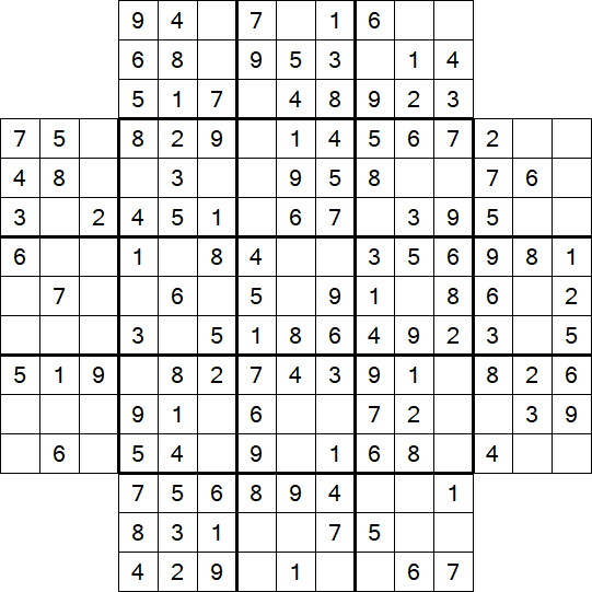 Flower Sudoku - Einfach