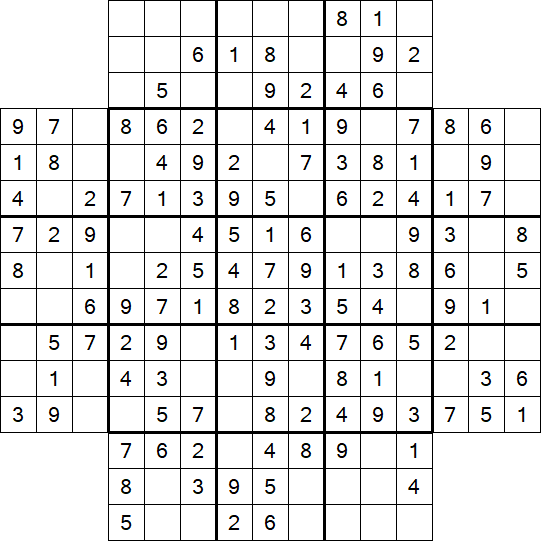 Flower Sudoku - Einfach