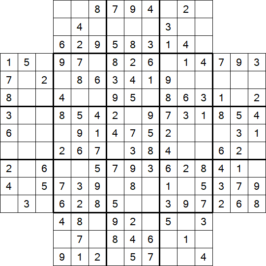 Flower Sudoku - Einfach