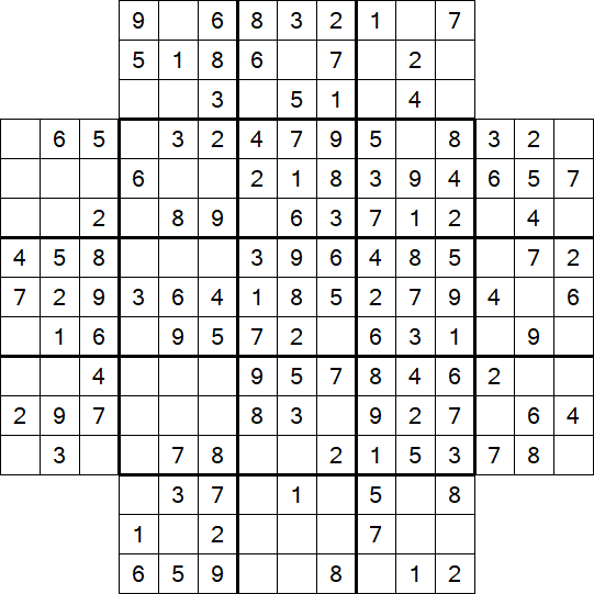 Flower Sudoku - Einfach