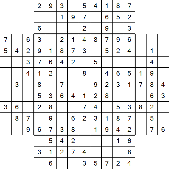 Flower Sudoku - Fácil