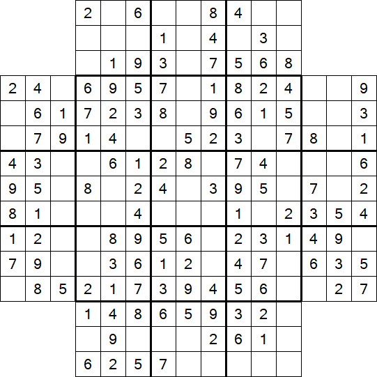 Flower Sudoku - Einfach