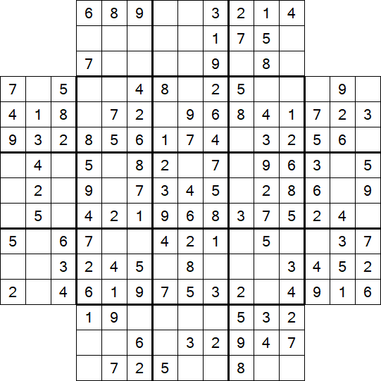 Flower Sudoku - Easy