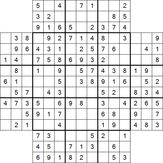 Flower Sudoku - Fácil