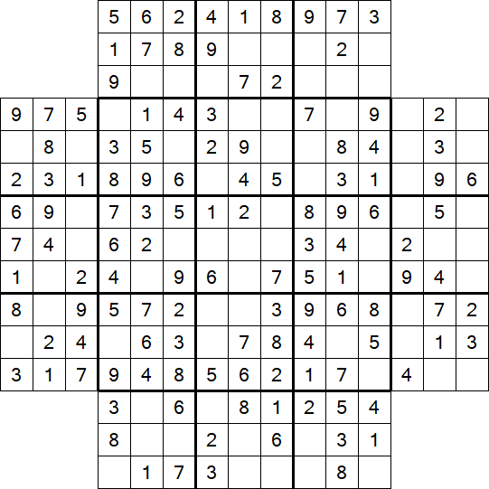 Flower Sudoku - Easy