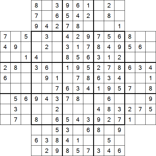 Flower Sudoku - Easy