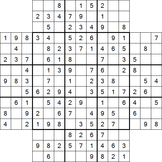 Flower Sudoku - Easy