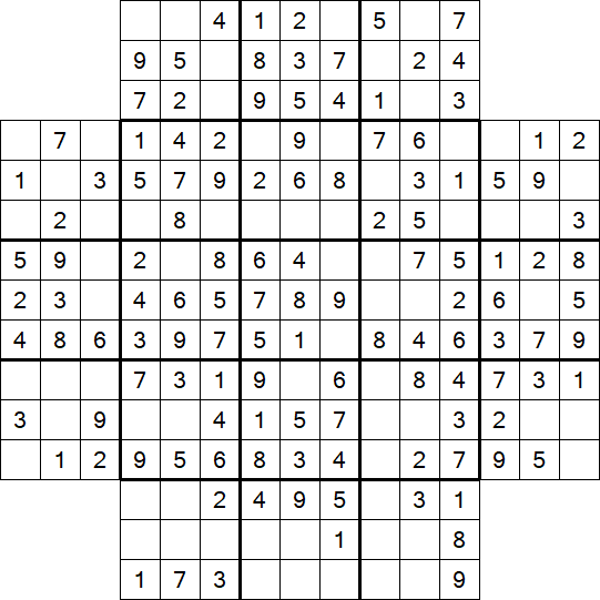 Flower Sudoku - Easy