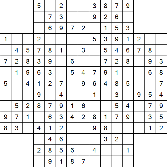 Flower Sudoku - Easy