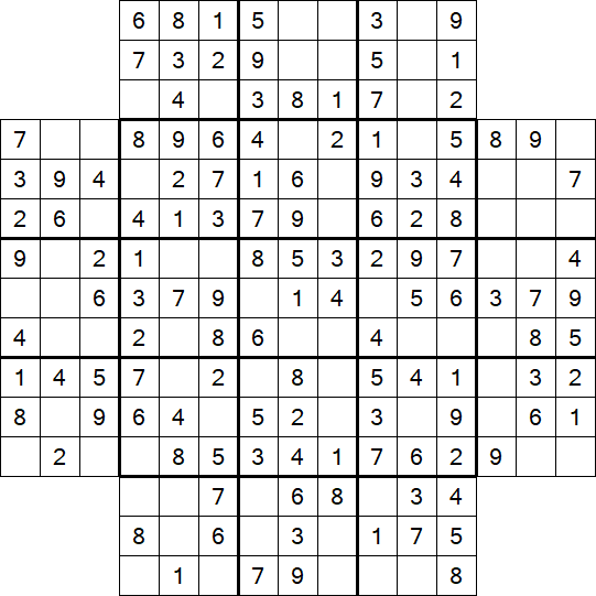 Flower Sudoku - Easy