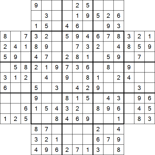 Flower Sudoku - Easy