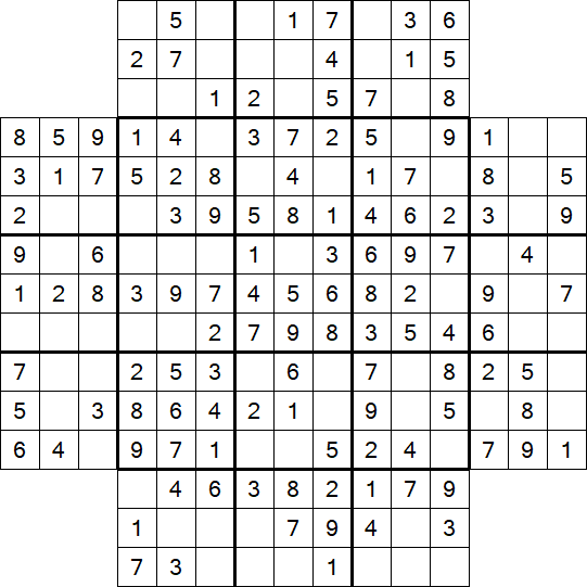 Flower Sudoku - Einfach