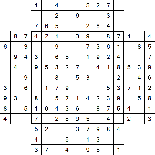 Flower Sudoku - Easy