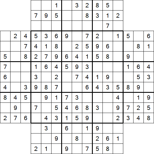 Flower Sudoku - Easy