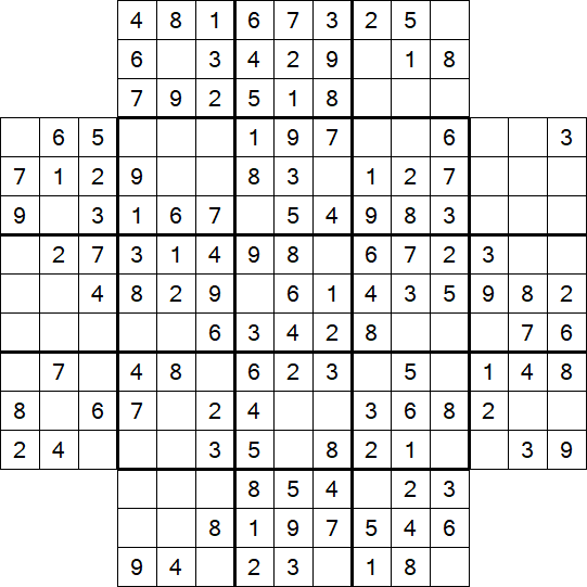 Flower Sudoku - Easy