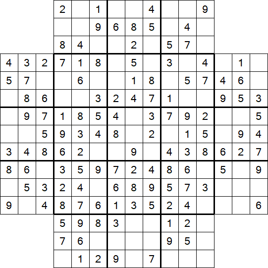 Flower Sudoku - Easy
