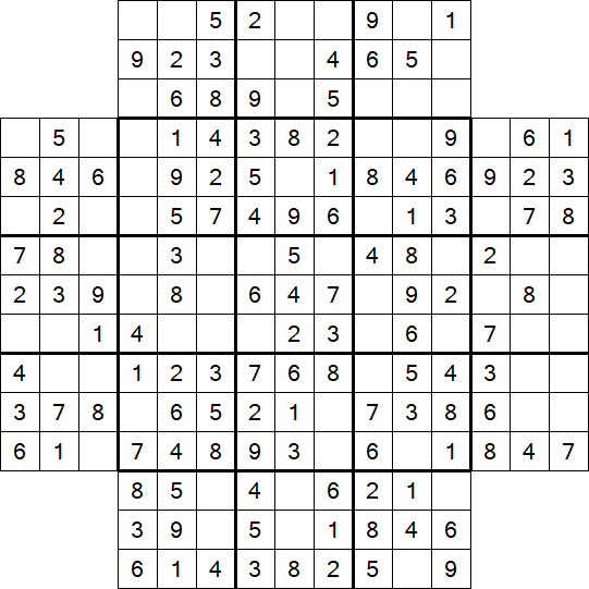 Flower Sudoku - Easy