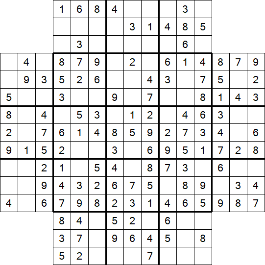 Flower Sudoku - Easy