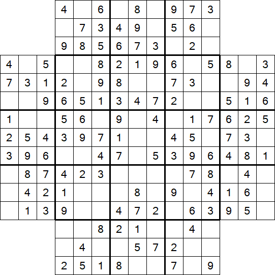 Flower Sudoku - Simple