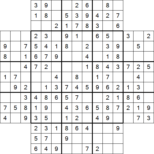 Flower Sudoku - Simple