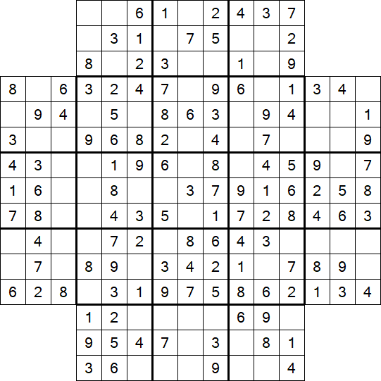 Flower Sudoku - Easy