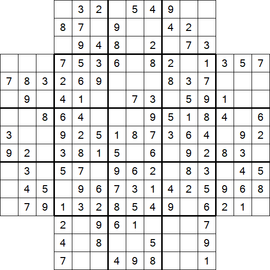 Flower Sudoku - Simple