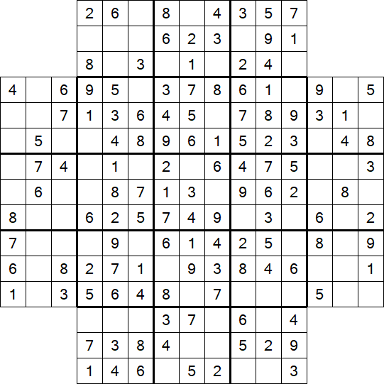 Flower Sudoku - Simple