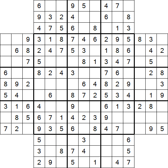 Flower Sudoku - Simple