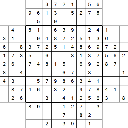 Flower Sudoku - Simple