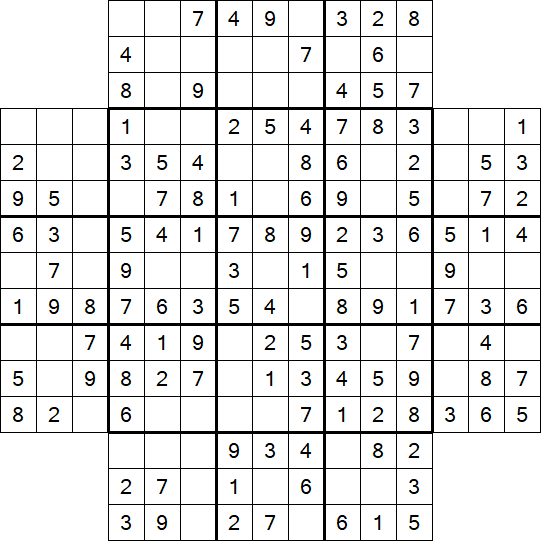 Flower Sudoku - Simple