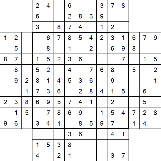 Flower Sudoku - Simple
