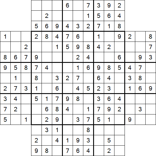 Flower Sudoku - Simple