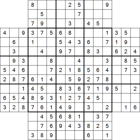 Flower Sudoku - Simple