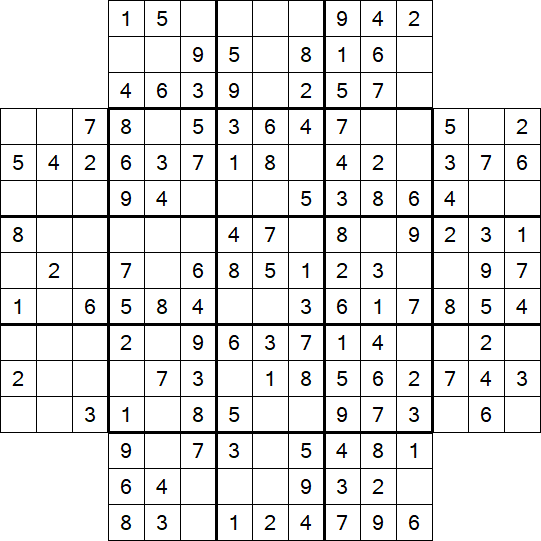 Flower Sudoku - Simple