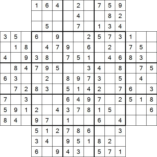 Flower Sudoku - Simple