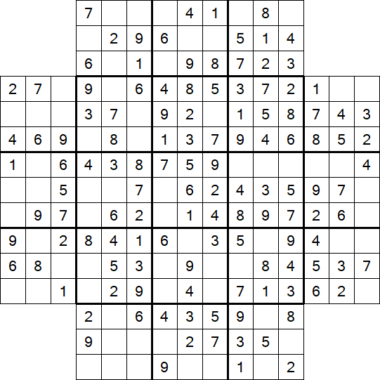 Flower Sudoku - Easy