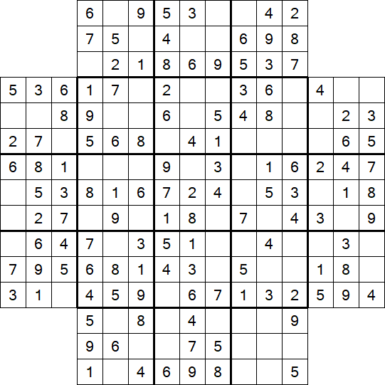 Flower Sudoku - Simple