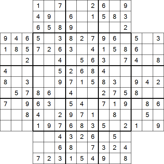 Flower Sudoku - Simple